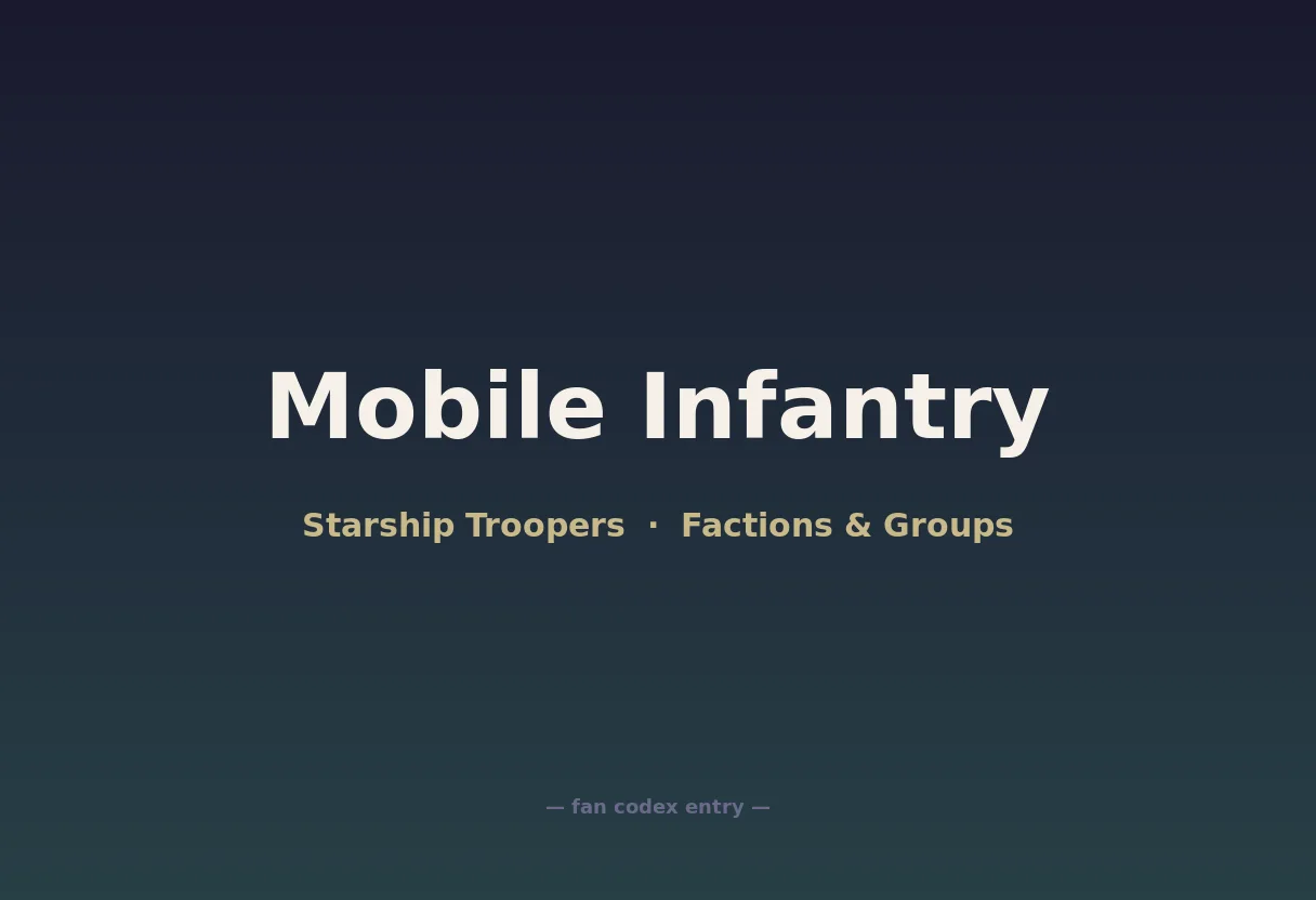 Mobile Infantry