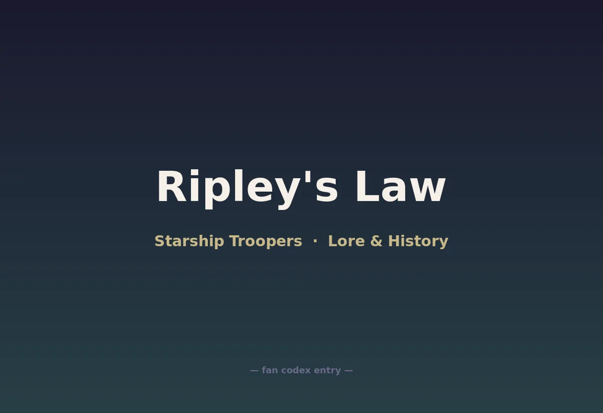 Ripley's Law